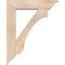 Ekena Millwork Imperial Traditional Smooth Bracket w/ Offset Brace, Douglas Fir, 7 1/2"W x 32"D x 40"H BKT0806X32X40IMP01SDF - alternate 3